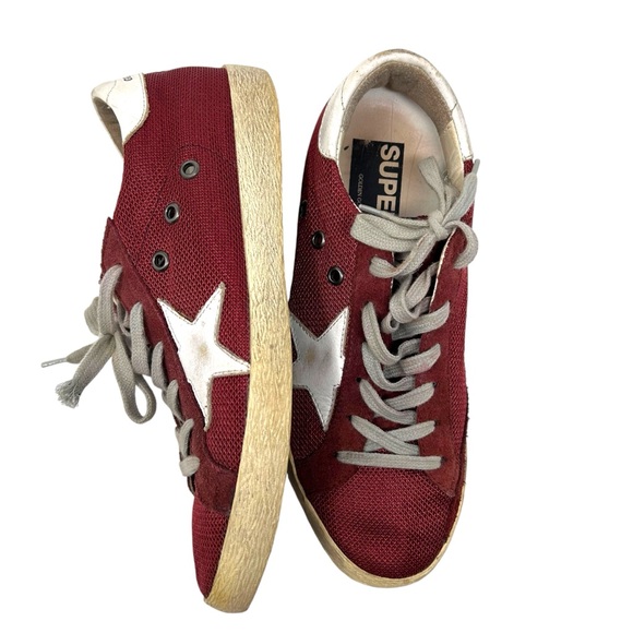 Golden Goose Distressed Sneakers size 38 US 7.5/8 - Picture 7 of 14